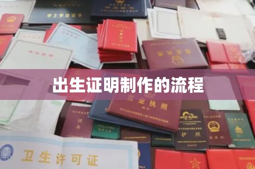 沙田出生证明制作的流程