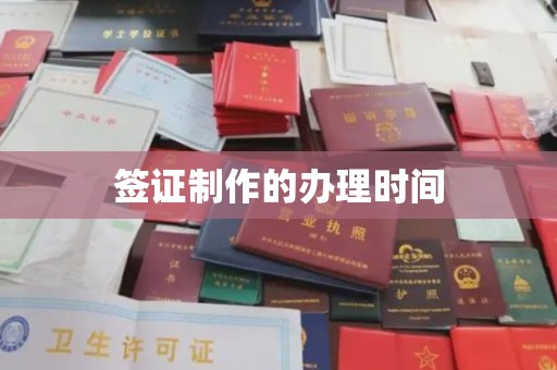 沙田签证制作的办理时间