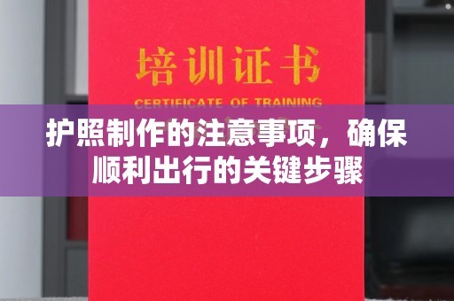 沙田护照制作的注意事项，确保顺利出行的关键步骤