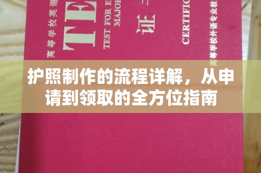 沙田护照制作的流程详解，从申请到领取的全方位指南